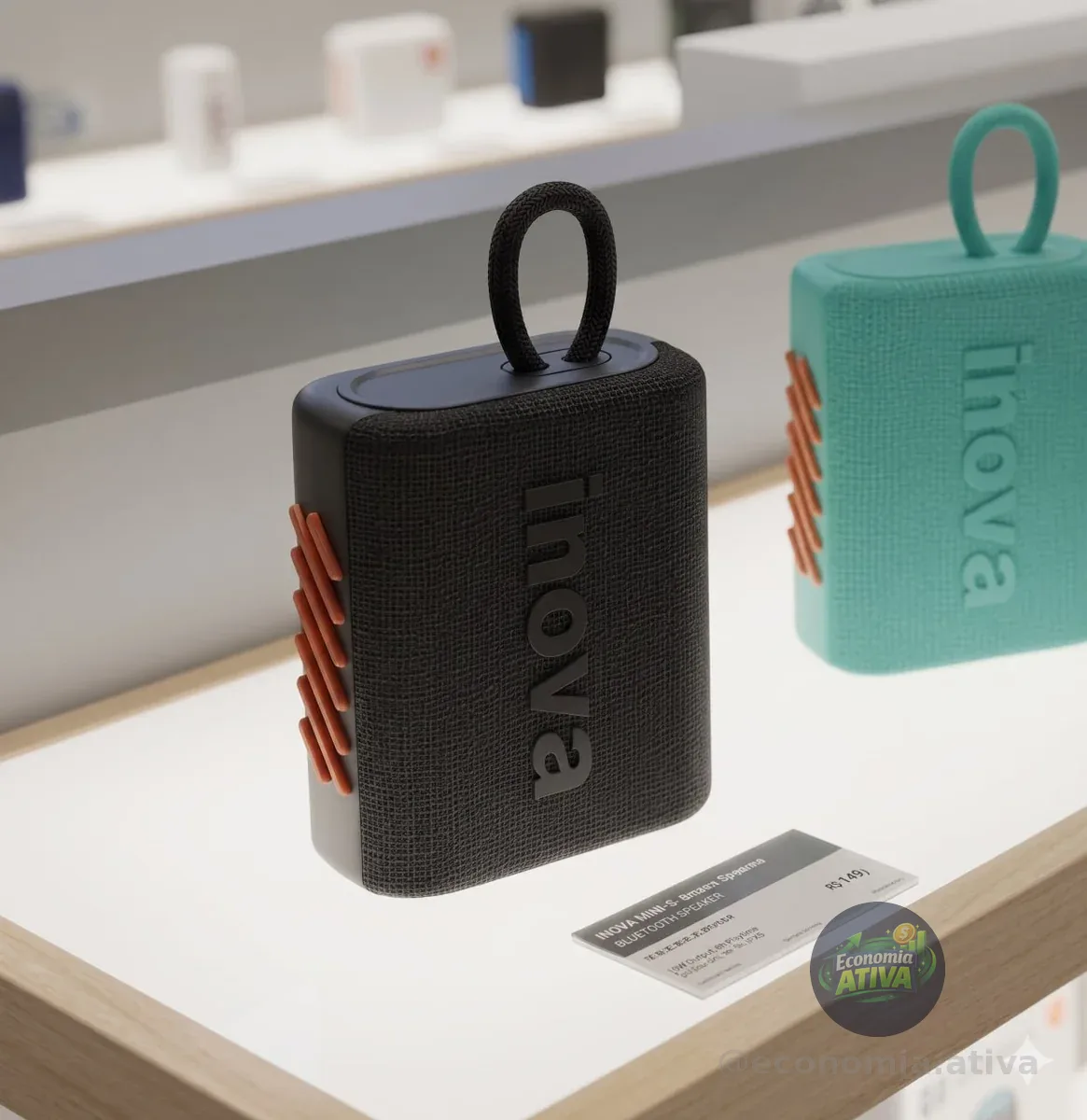 Inova Caixa De Som Mini Bluetooth TWS Grave Potente