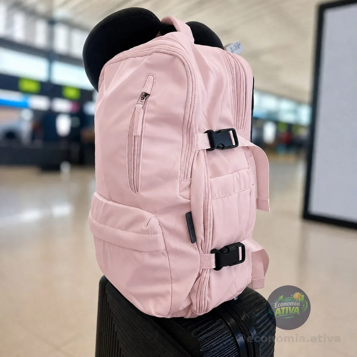 Mochila Viagem Impermeavel Executiva Grande Para Notebook