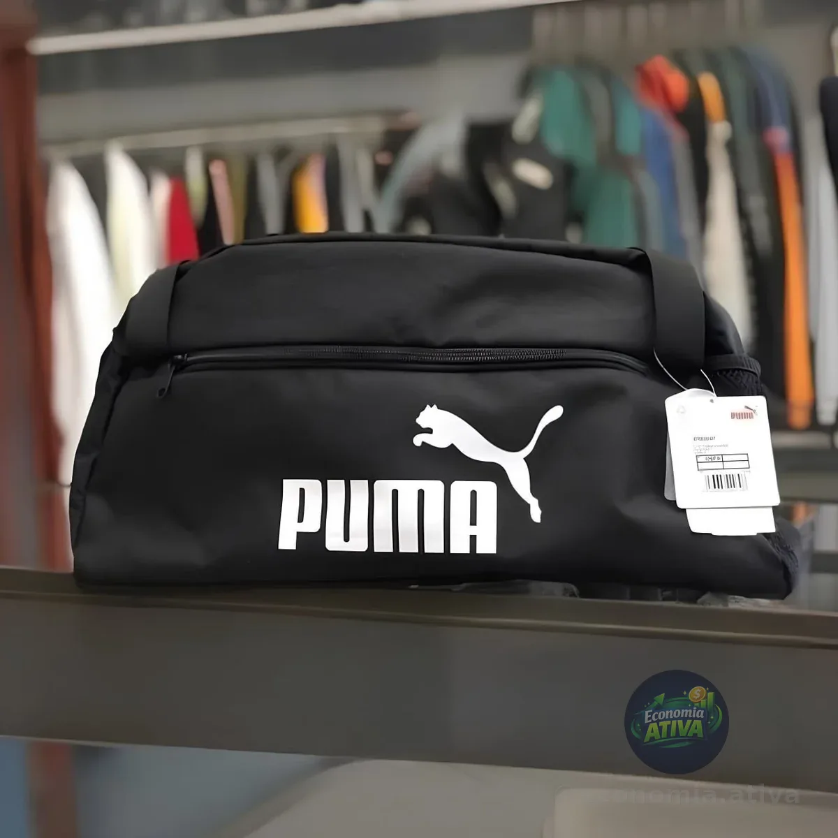 Bolsa Phase Small Sports Puma Puma Black Lisa