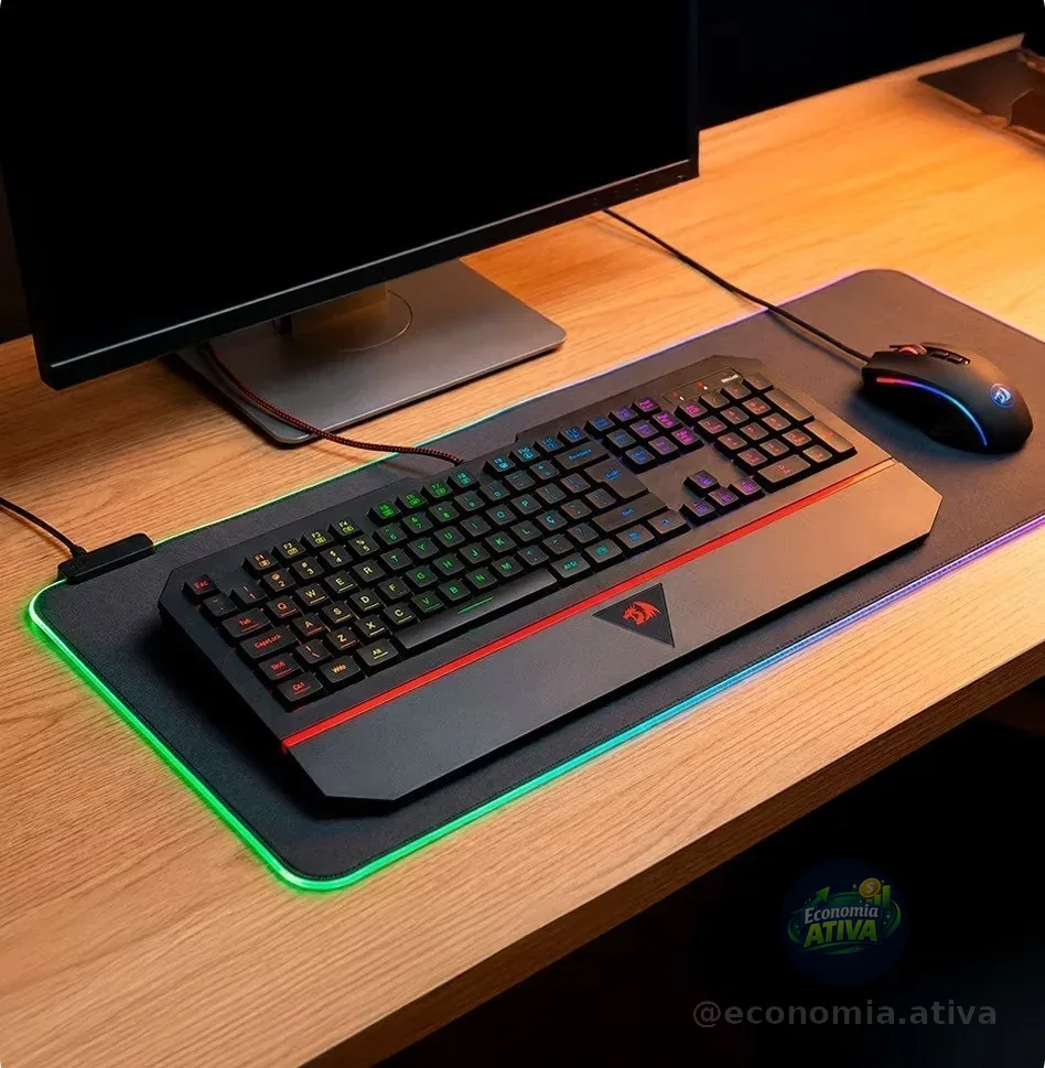 Teclado Gamer Membrana Redragon Karura 2 RGB
