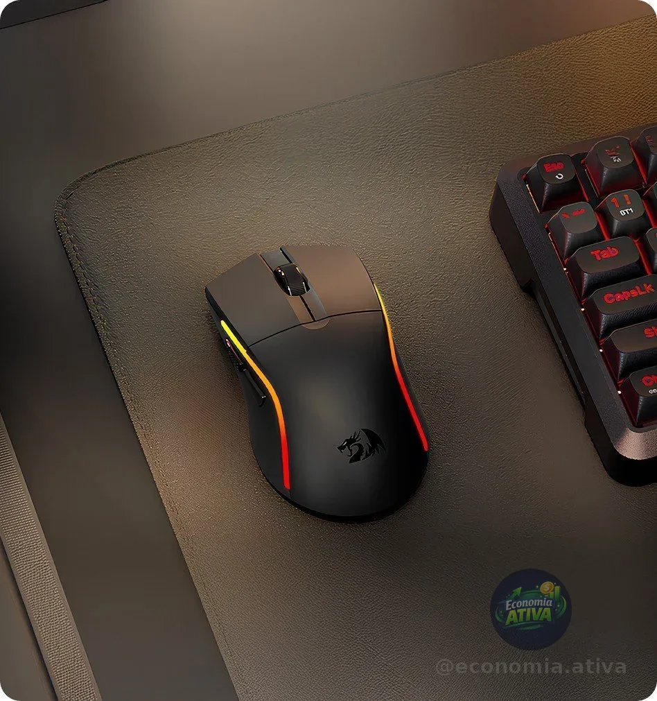 Mouse Gamer Redragon Deicide, RGB, Preto - M816-RGB