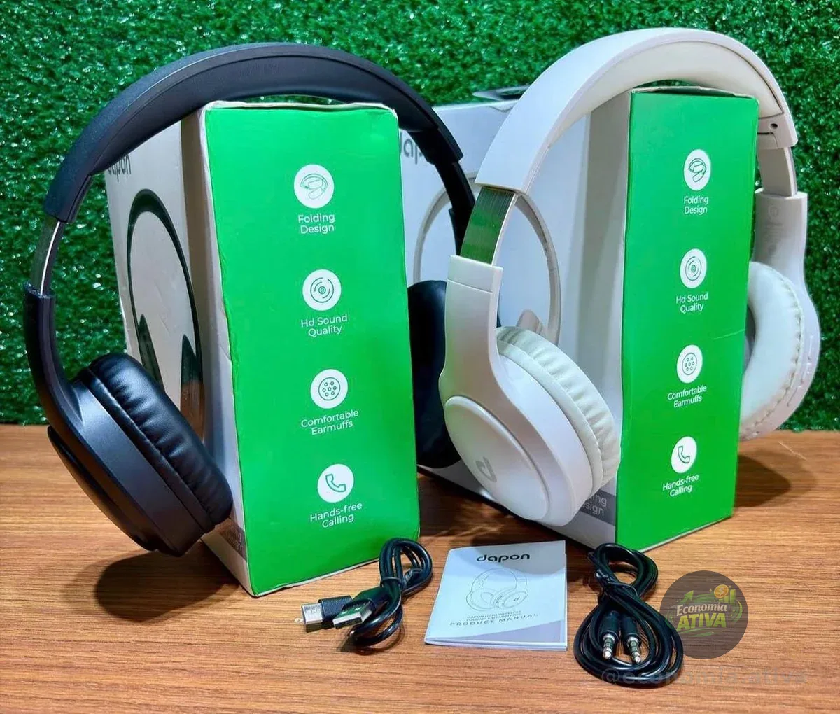 Fone De Ouvido Headphone Dapon H02d Bluetooth 5.1 (Disponível em 3 cores)
