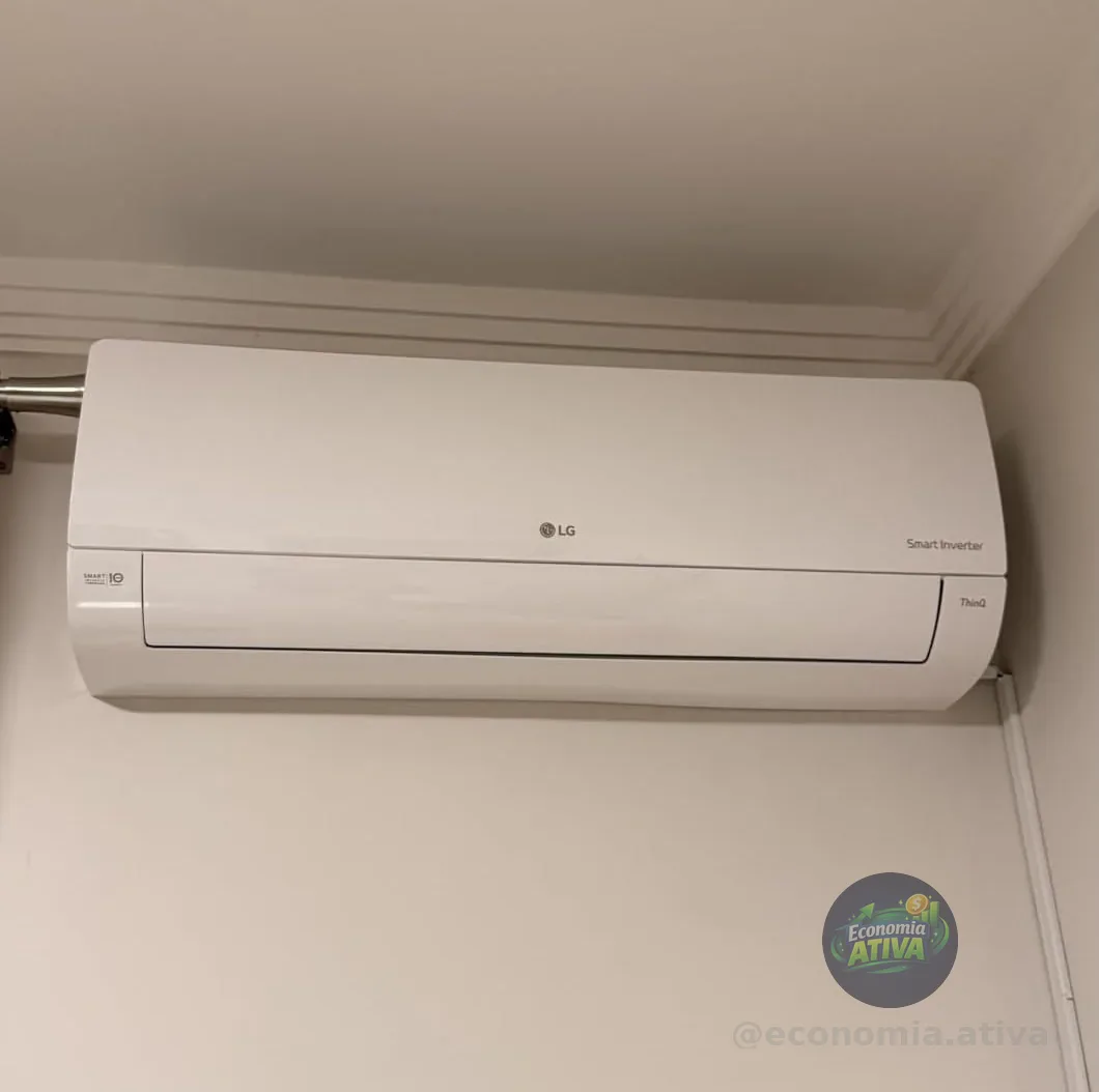 Ar-Condicionado Split Hi Wall LG Inverter Smart Voice AI 12.000 Btus Frio 220v
