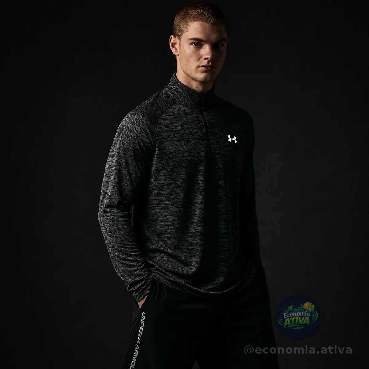 Blusa De Treino Masculina Under Armour Tech Textured