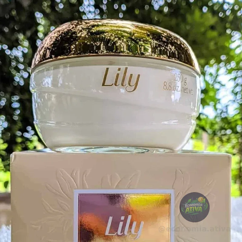 Creme Acetinado Hidratante Corporal Lily O Boticário 250g