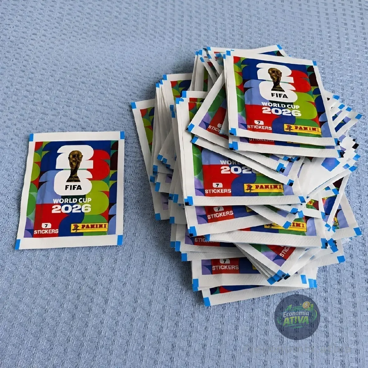 Kit 700 Figurinha Do Álbum Copa Do Mundo 2026- 100 Envelopes