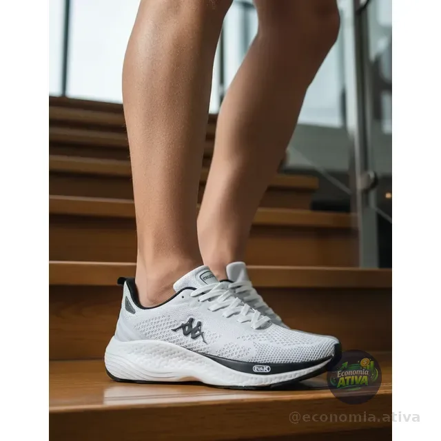 Tênis Kappa Pulse  Academia Corrida Caminhada