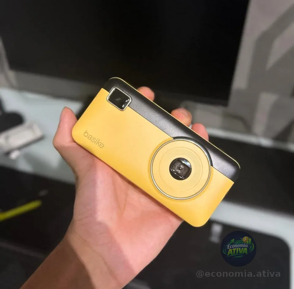 Power Bank 30000mAh Basike Carregador Portátil 2 Saídas USB-A Até 22.5W + Tipo-C