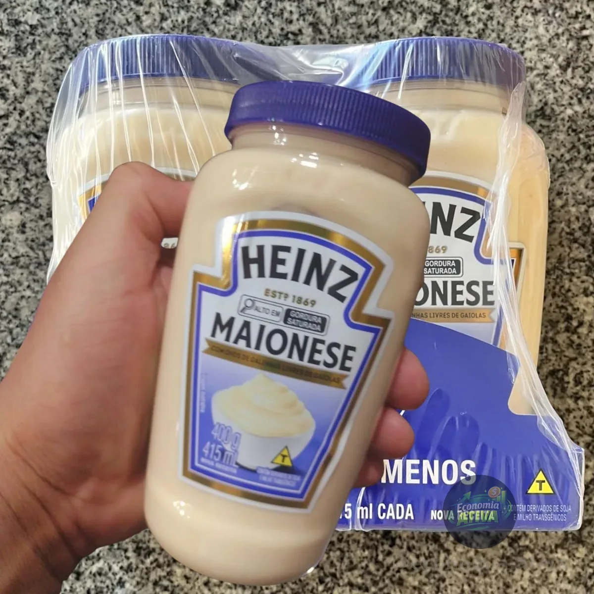 Heinz Pack Maionese Tradicional, 400G - 2 unidades