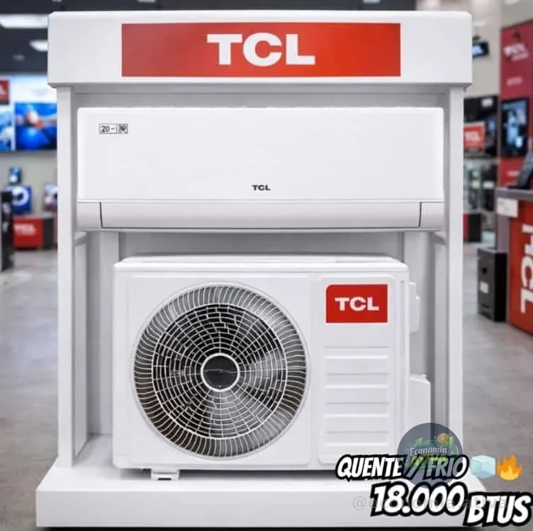 Ar Condicionado Split Hi Wall TCL T-Pro 2.0 Inverter 18.000 Btus Quente e Frio 220v R-32