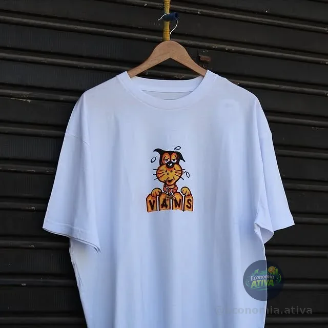 Camiseta Vans Waffles The Dog Masculina