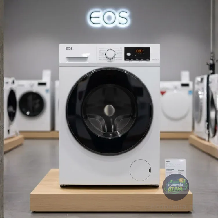 Lava e Seca EOS 10,1kg Power Wash Branco ELR2107LSB 220V