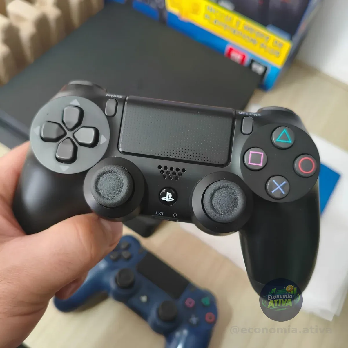 Controle Dualshock 4 - PlayStation 4 - Preto