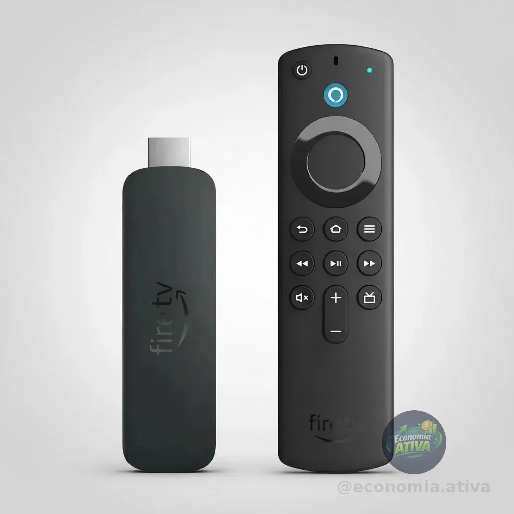 Amazon Fire Stick 4k Wi-fi 6 Alexa Por Voz Inteligente C