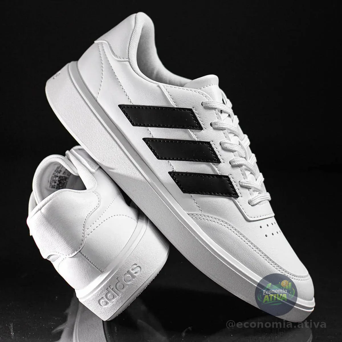 Tênis adidas Courtblock Masculino Branco 40 Br