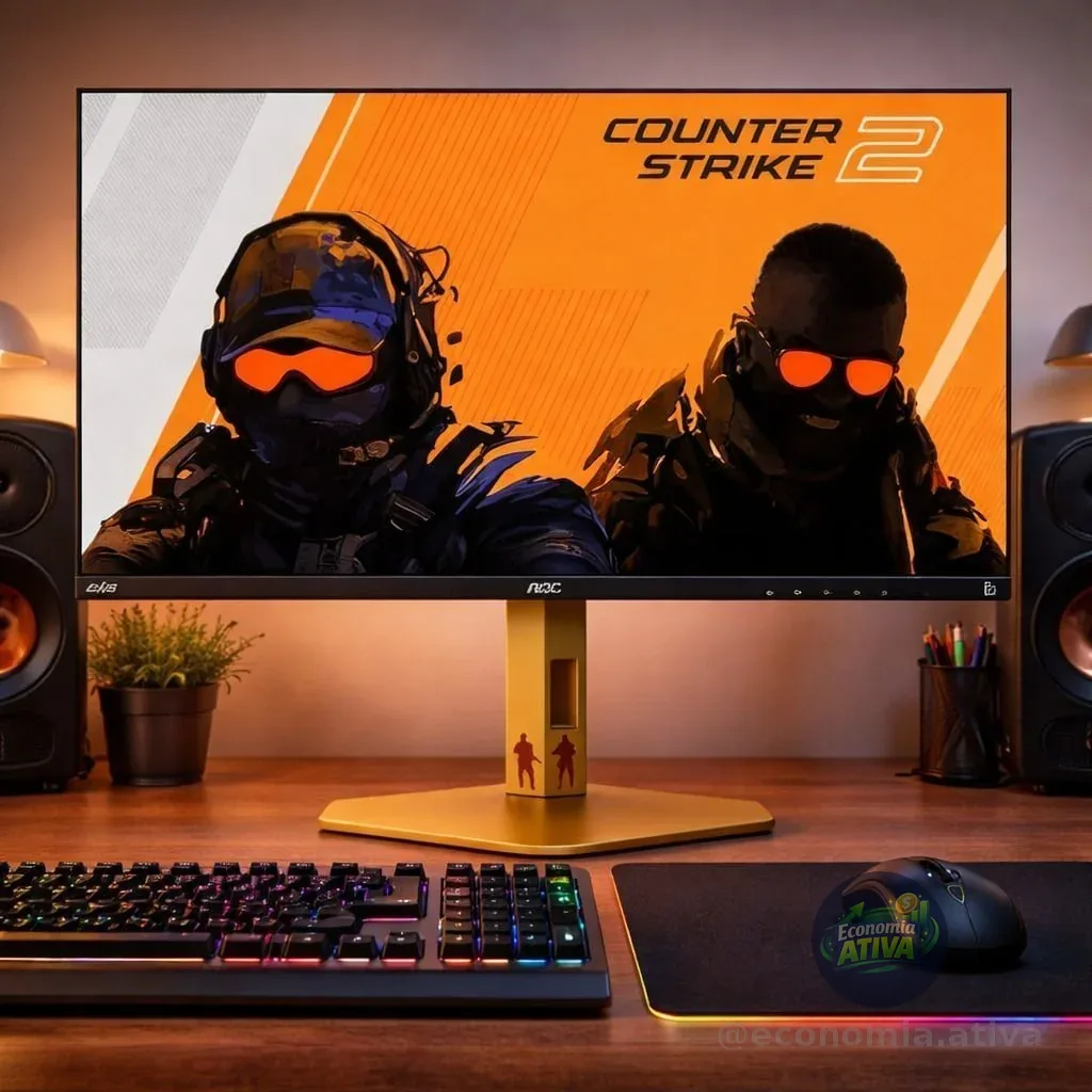 Monitor Gamer AOC AGON CS2 25" 310Hz 0.3ms HDR400 IPS Base Ajustável CS25G