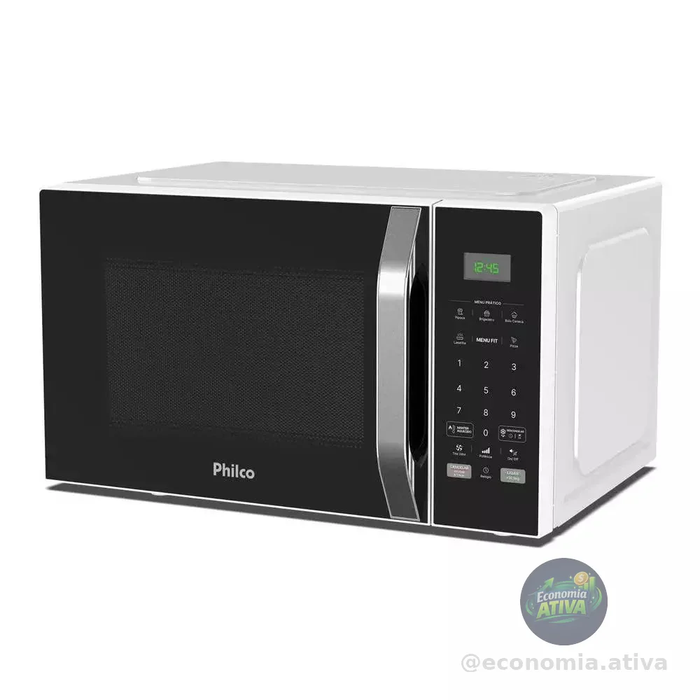 Micro-ondas 25L Philco Função Tira Odor 1100W PM27 110V