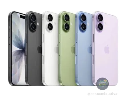 iPhone 17 5G 256GB Tela 6,3" 120Hz 48MP iOS Original Novo Lacrado com Garantia Apple