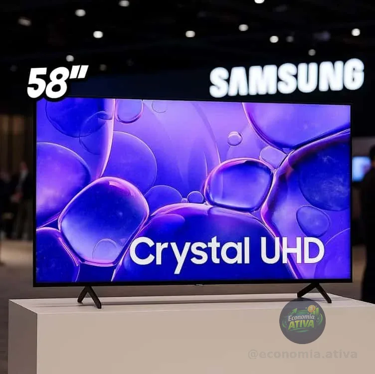 Samsung Smart Tv 58" Crystal Uhd 4k U8500f 2025