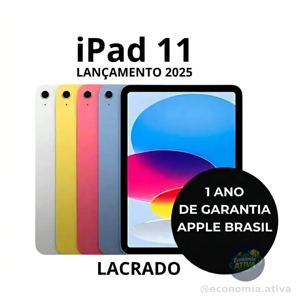 Tablet Apple IPad 11” A16 2025 Geração