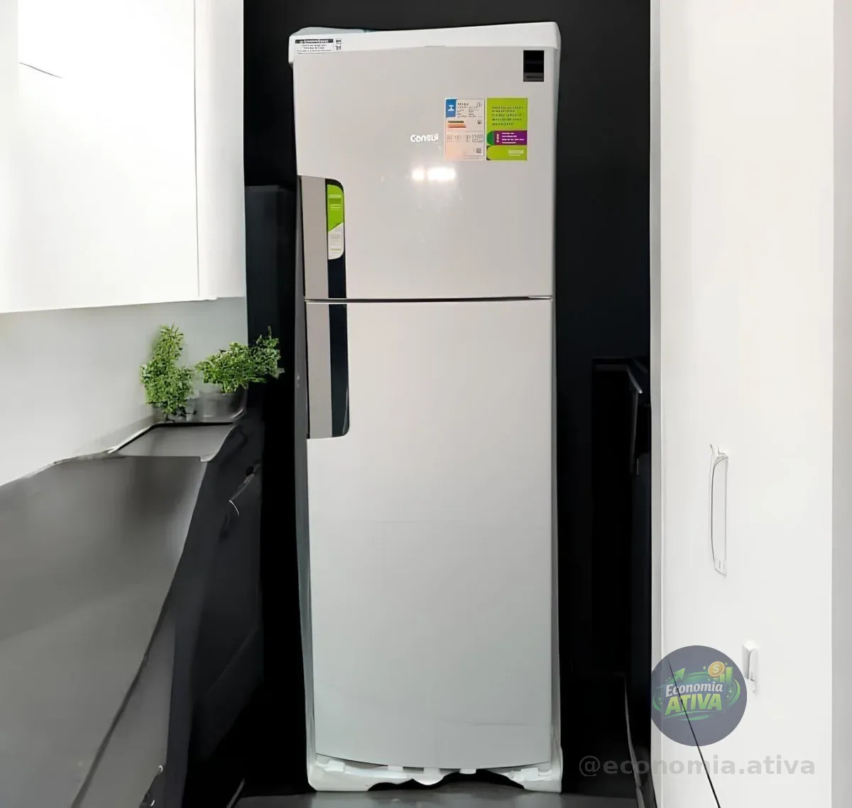Geladeira Frost Free Consul 377 Litros Duplex CRM44MB Branco 110V