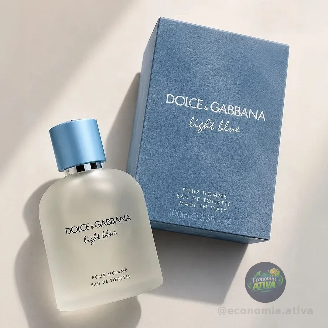 Dolce & Gabbana Light Blue Pour Homme Edt Perfume Masculino 100ml