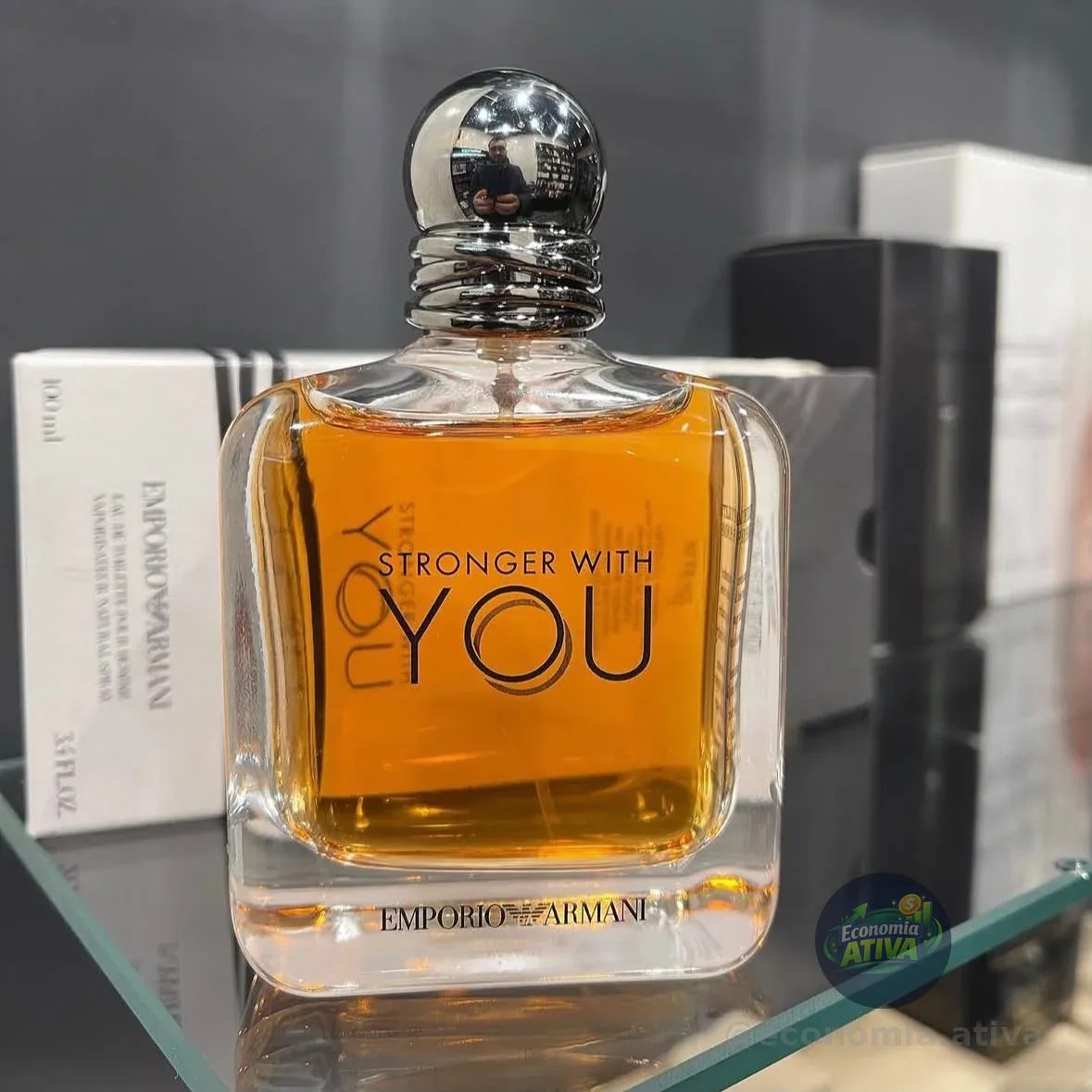 Perfume Masculino Emporio Armani Stronger With You Edt 100ml