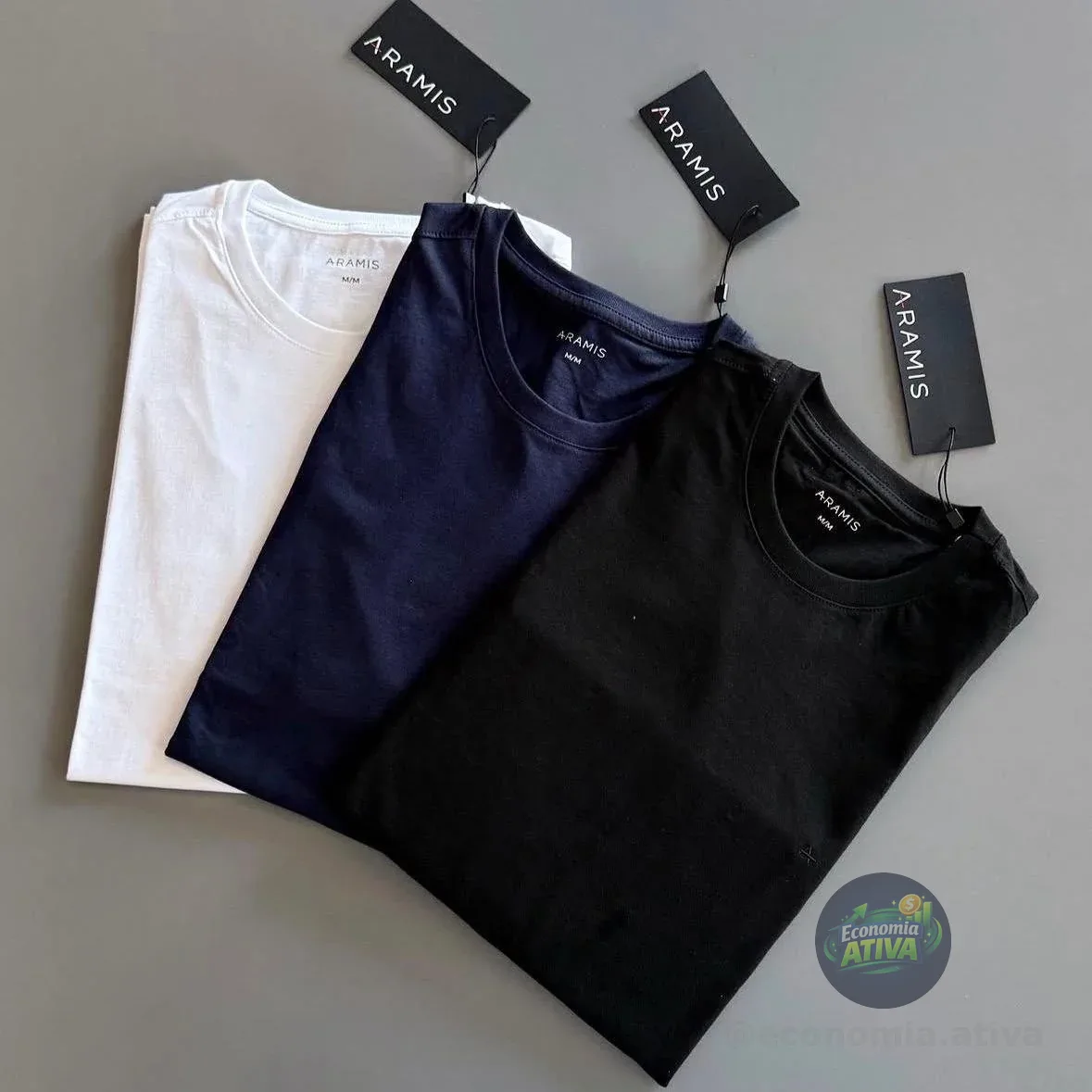 Kit 2 Camisetas Aramis