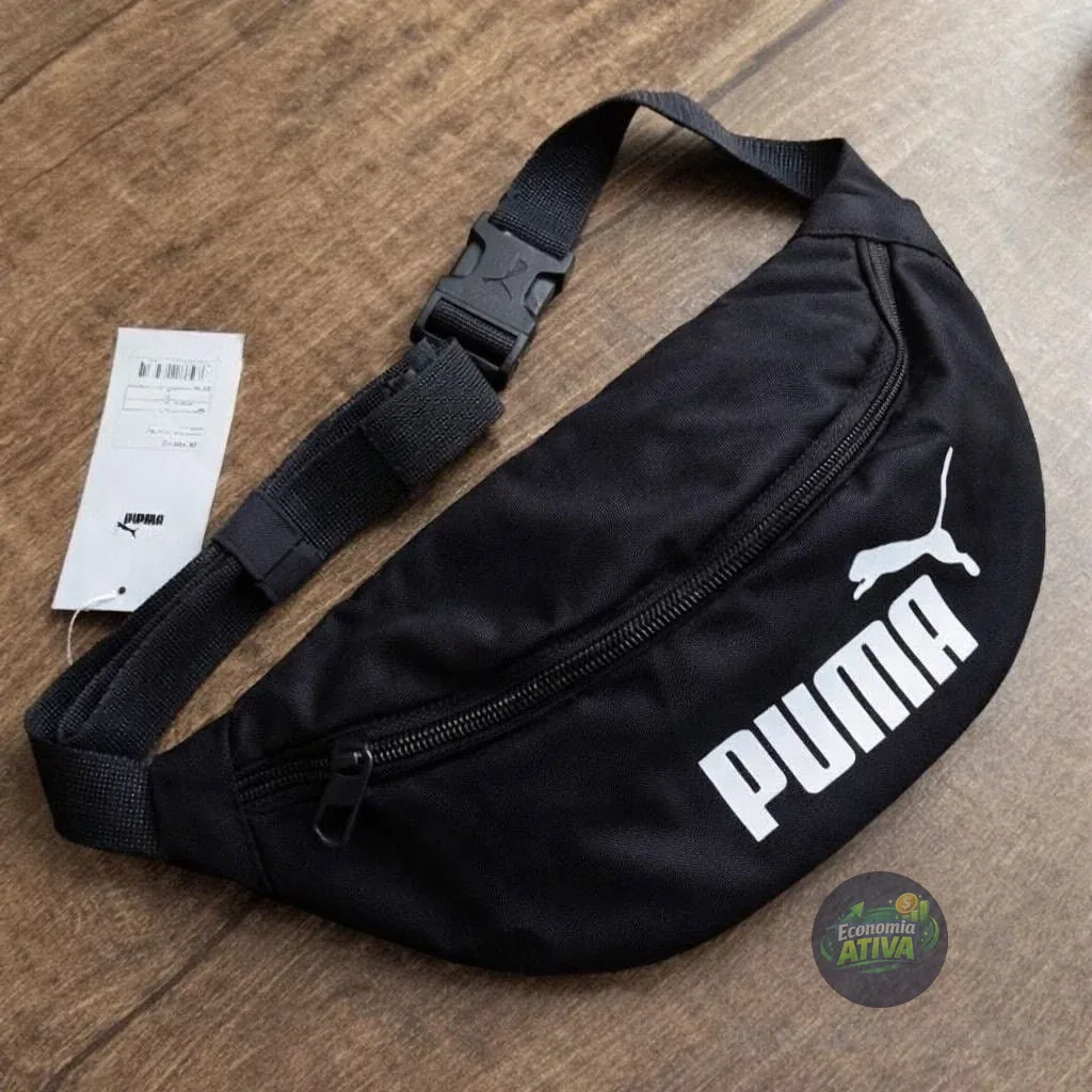 Pochete Phase Puma Preto Liso