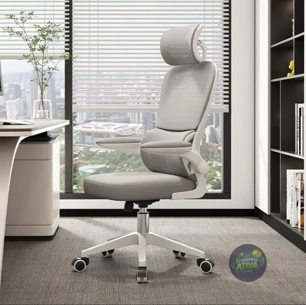 Cadeira Escritório Ergonômica Python Fly B07
