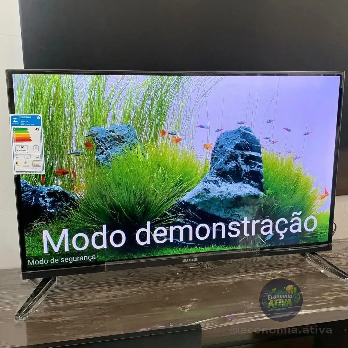 Smart Tv Aiwa 32 Android Hd Borda Ultrafina Hdr10 Dolby Áudio