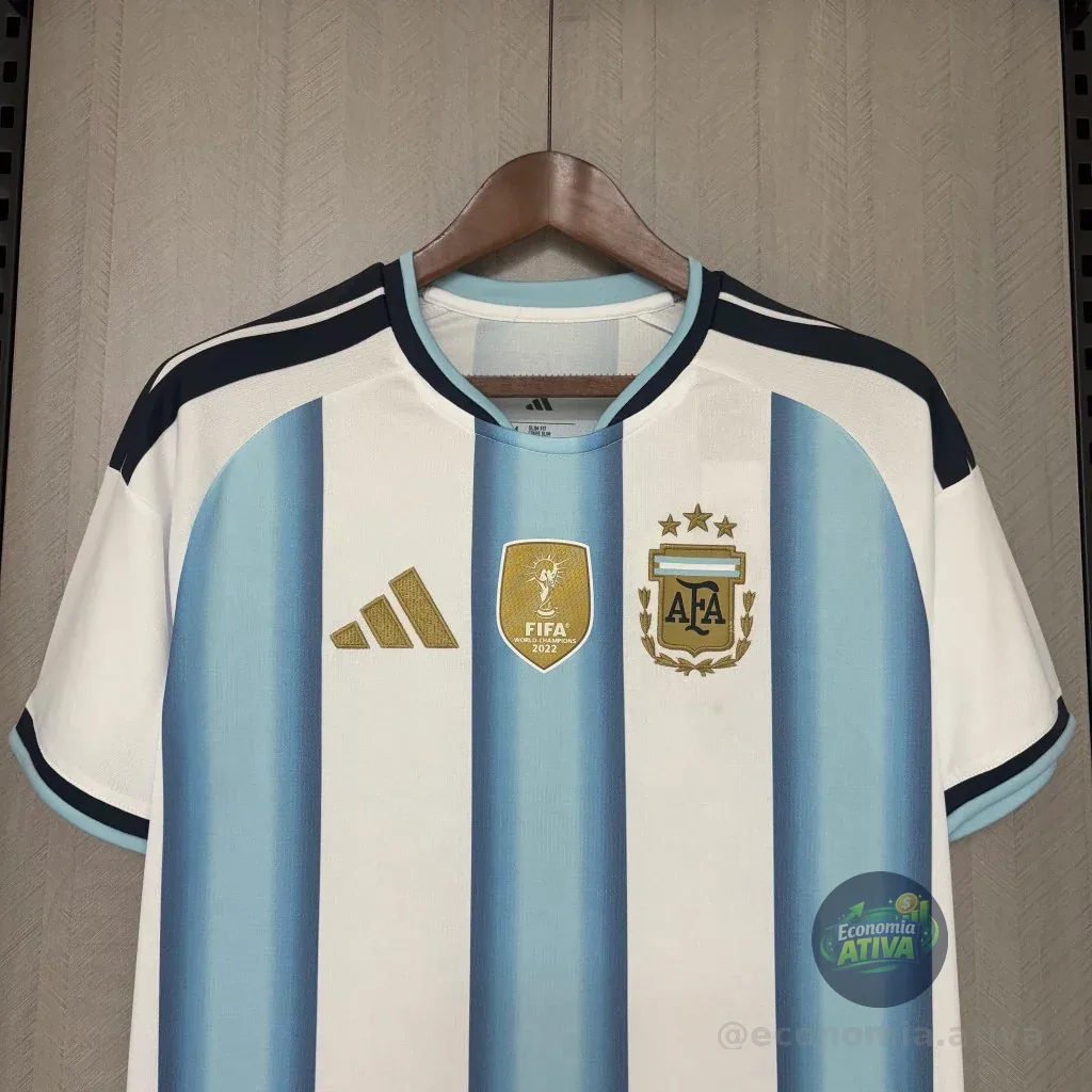 Camisa Seleção Argentina Torcedor 2026 Adidas Masculina