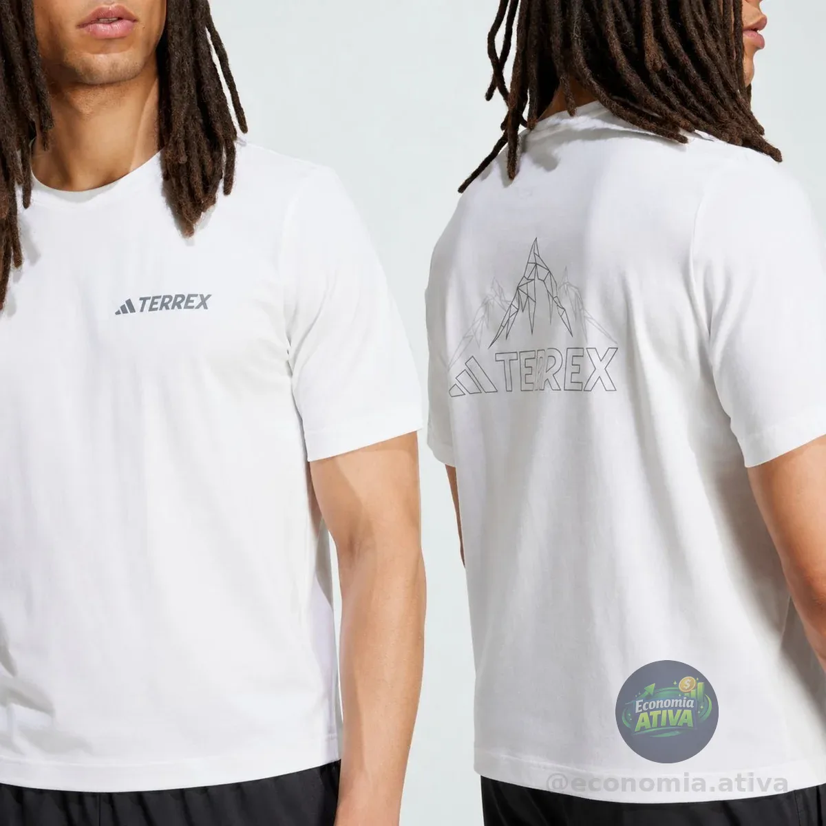 Camiseta Estampada Terrex adidas