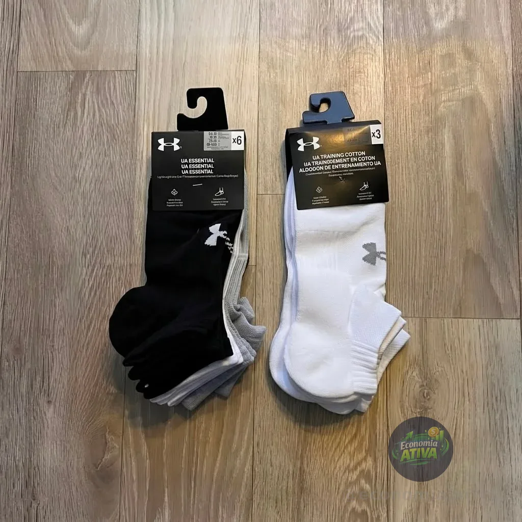 Meia De Treino Under Armour cano curto