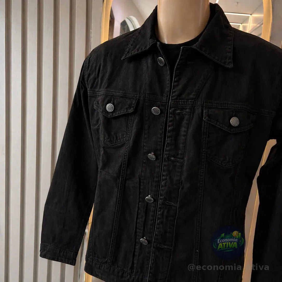 Jaqueta Jeans Masculina Sarja