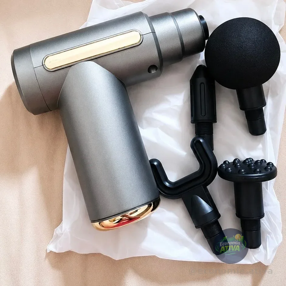 Pistola de Massagem Elétrica