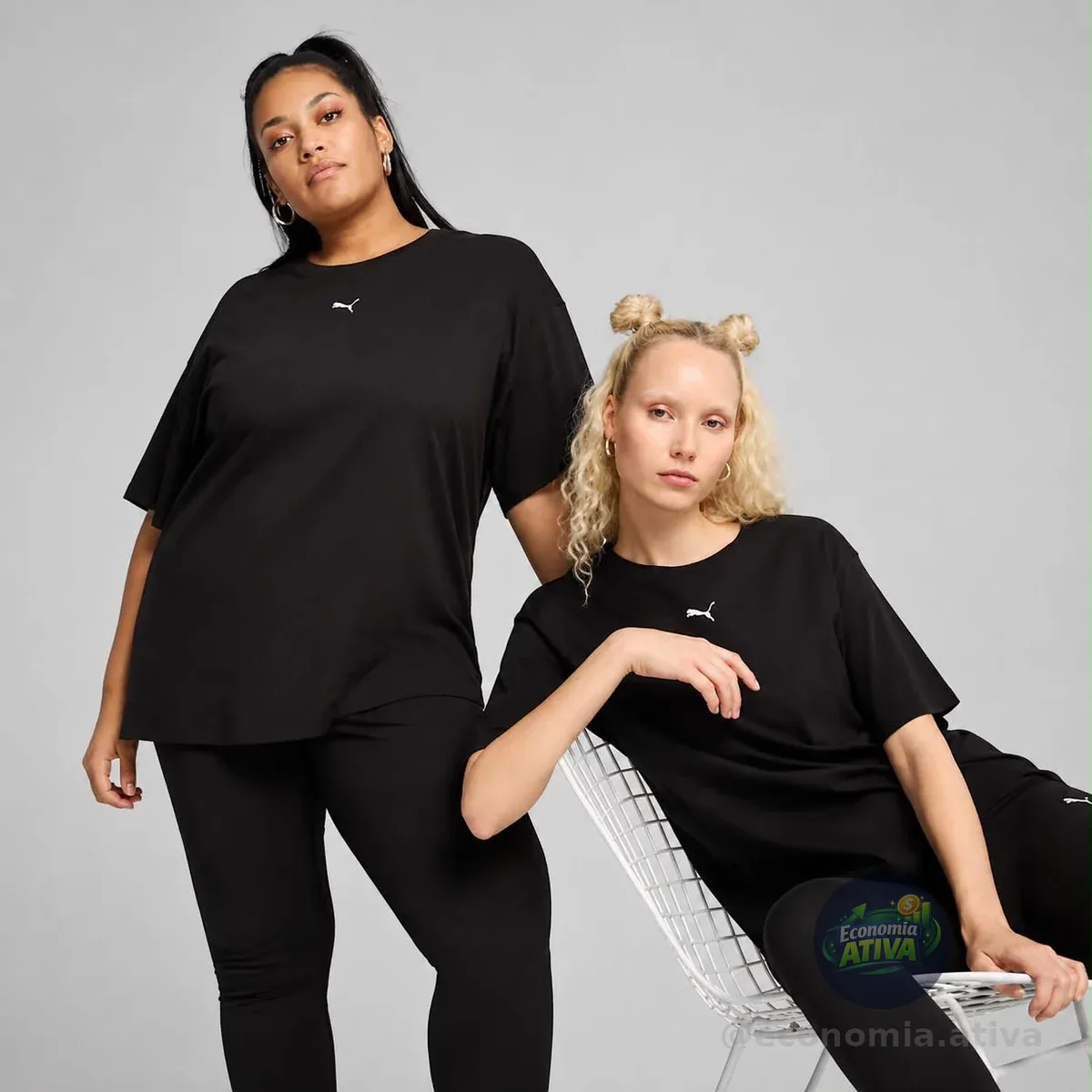 Camiseta Feminina Ess Relaxed Tee Puma Puma