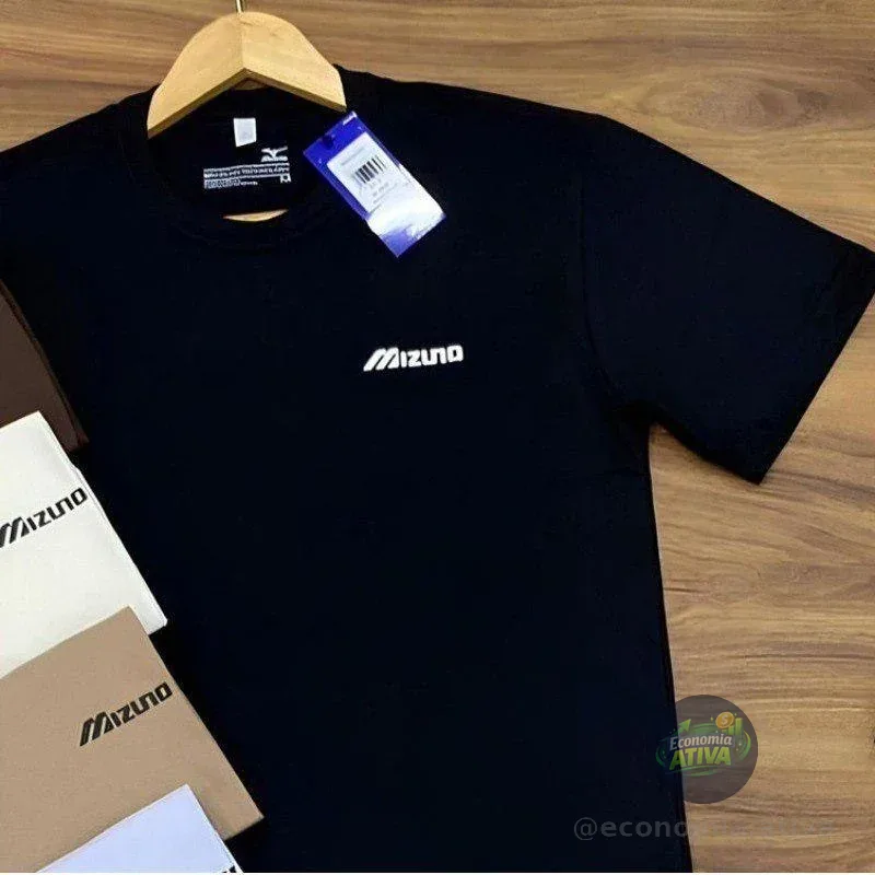 Camiseta Mizuno Basic Logo Masculina