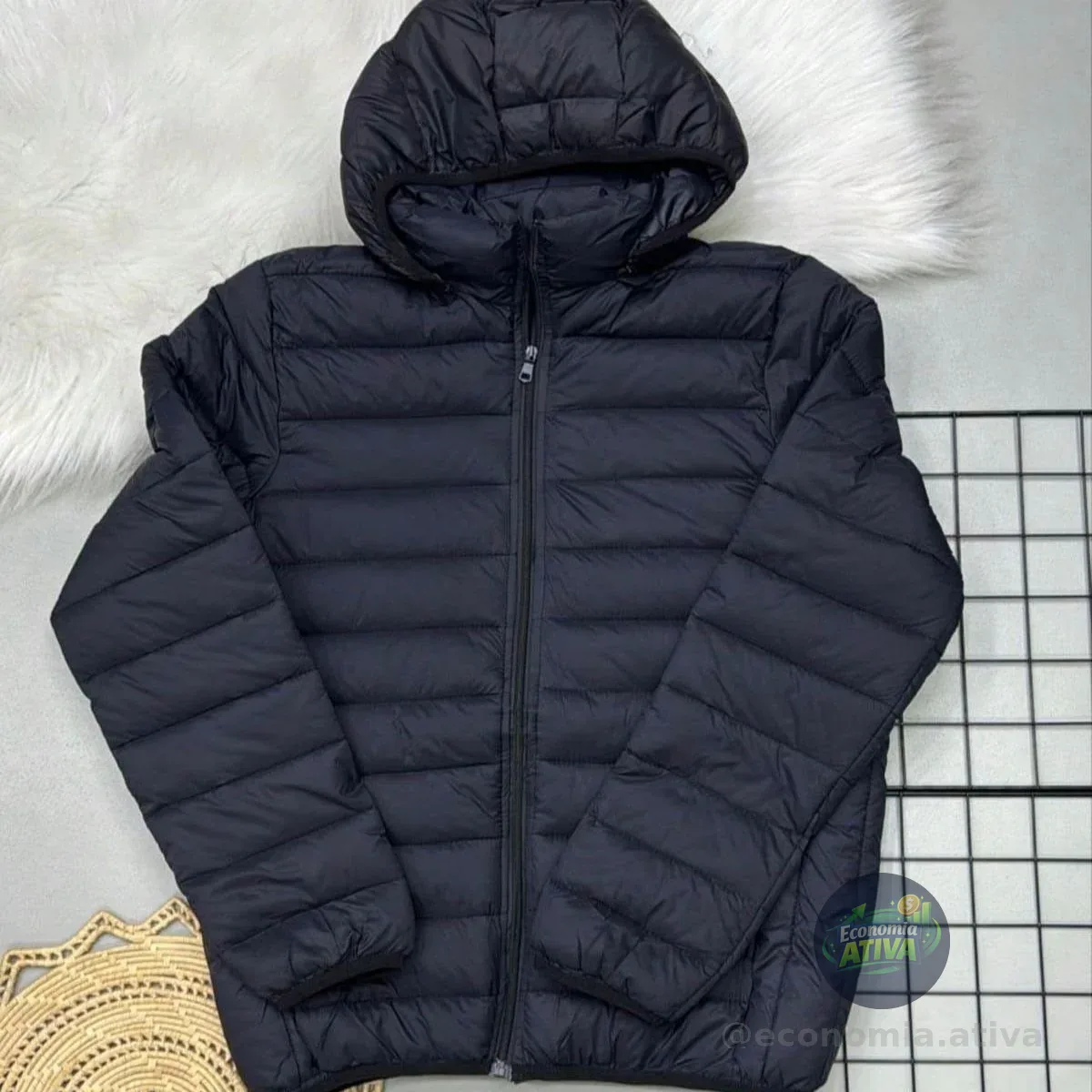 Jaqueta Puffer Impermeável