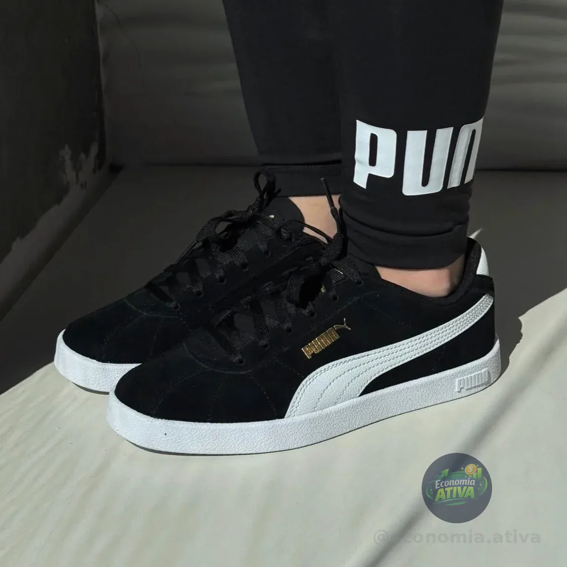 Tênis Feminino Club Ii Puma Preto