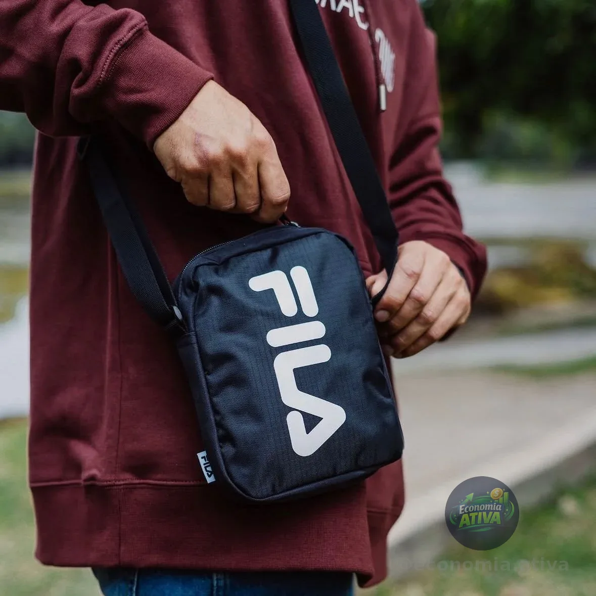 Bolsa Lateral Unisex Fila