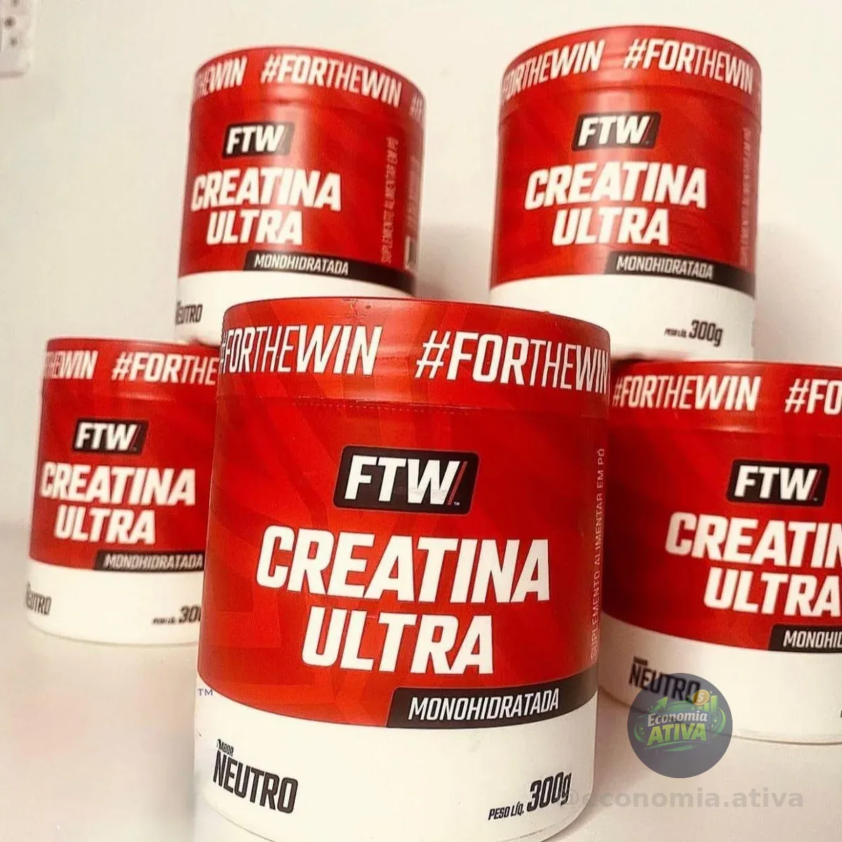 Creatina Ultra 300g Pote - Ftw Sem Sabor