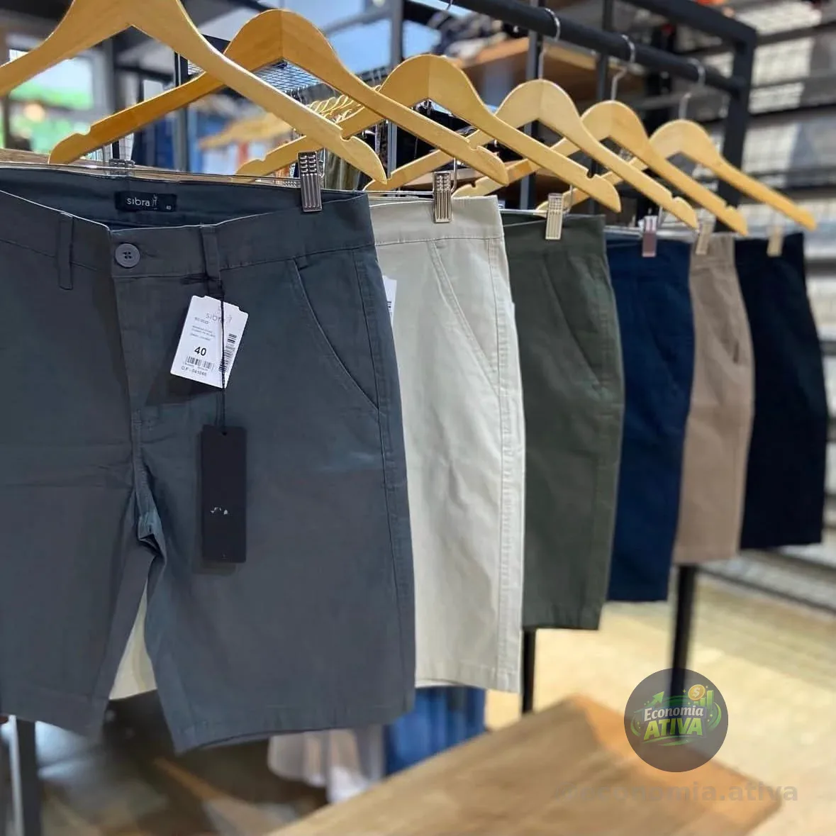 Kit 3 Bermuda Masculina Sarja Short Jeans Social Brim Lisa