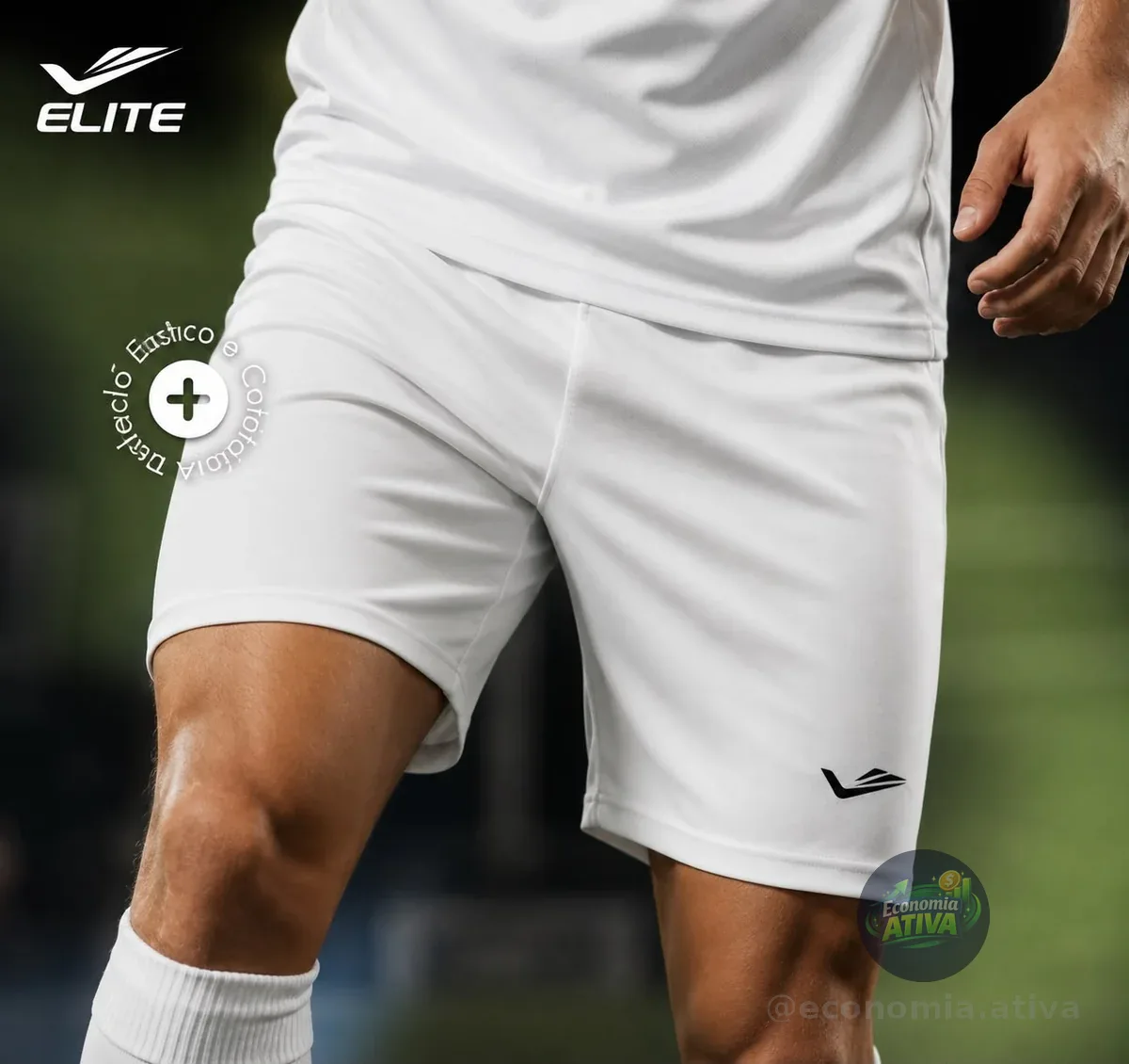 Short Masculino Academia Bermuda Calção Elite Dry