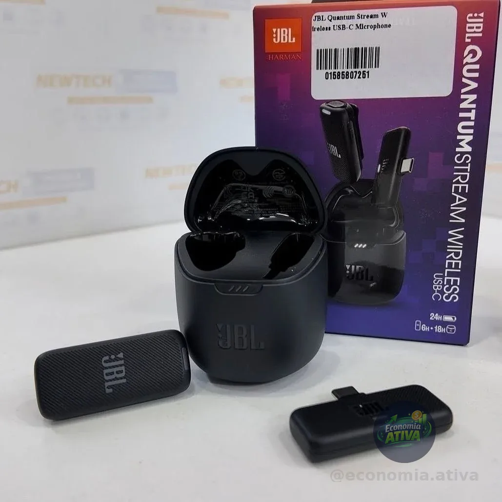 Microfone JBL Quantum Stream Wireless