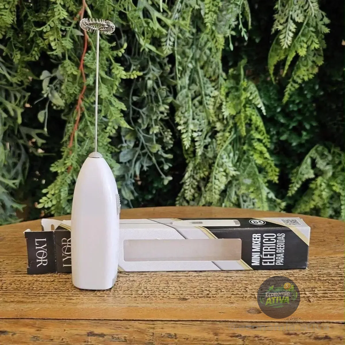 LYOR - Mini Mixer Misturador Elétrico para Bebidas