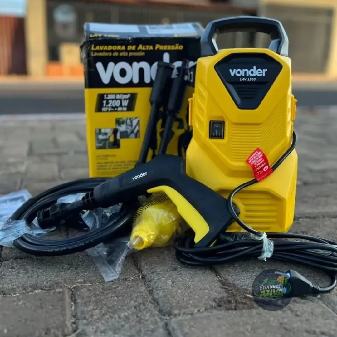 Lavadora De Alta Pressão Lav1300 Libras Vonder 1.300lbf