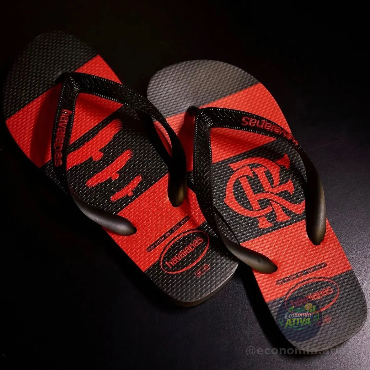 Chinelo Havaianas Flamengo