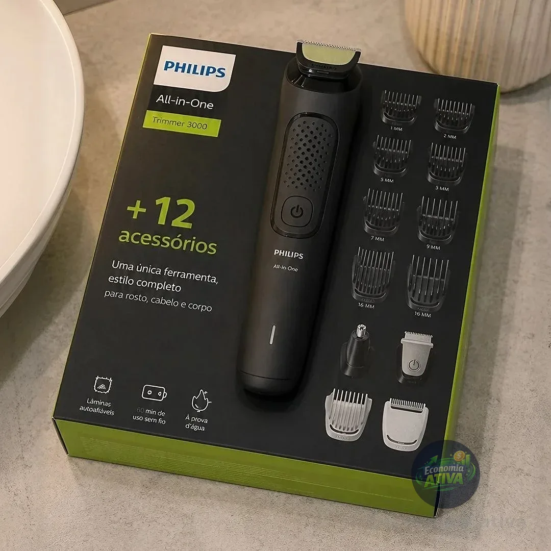 Aparador Multigroom Philips Mg3921/15 12 Acessórios