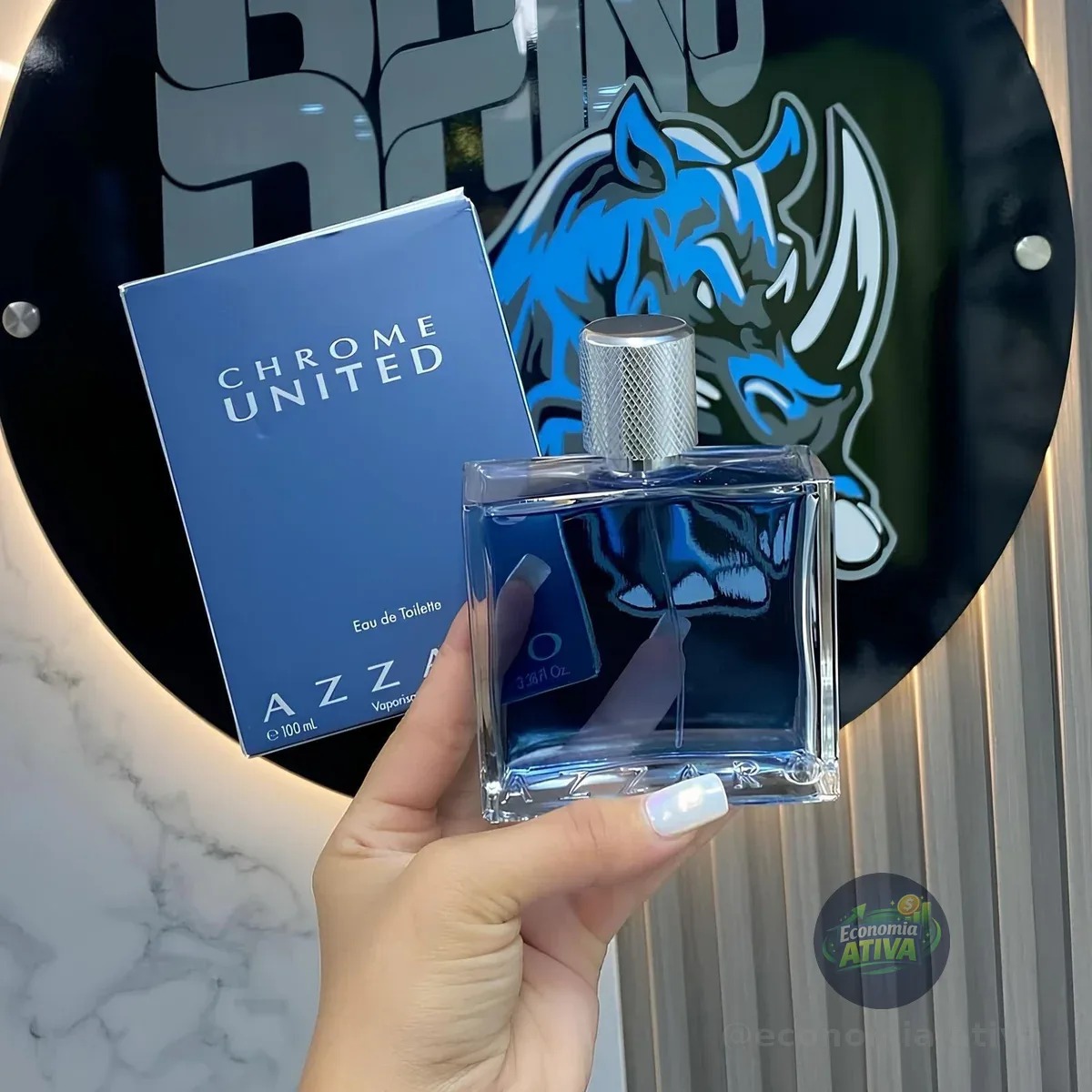 Perfume Masculino Azzaro Chrome United Edt 100ml